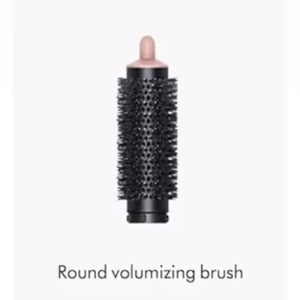 Authentic Dyson Round Volumizing brush Rose - NWOT